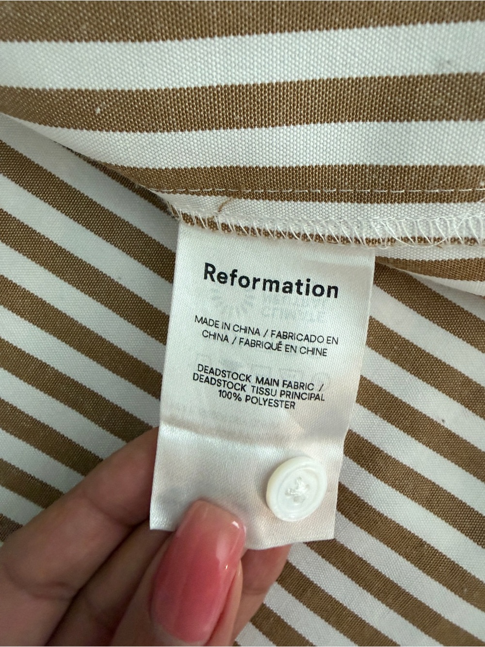Reformation Parker Relaxed Shirt - Picture 4 of 4